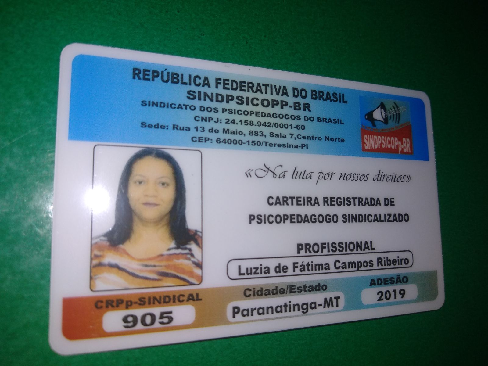 Identidade da Psicopedagogia e do Psicopedagogo” 